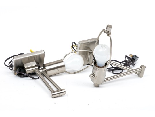 Pair Of Vintage Modern Design Sconces By Hinson Lamps