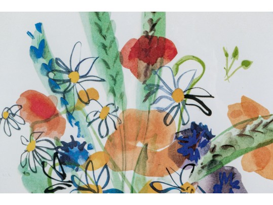 After Raoul Dufy (French, 1877-1953) Bunch Of Daisies And Bouquet, Pour Un Herbier, Colette, Prints