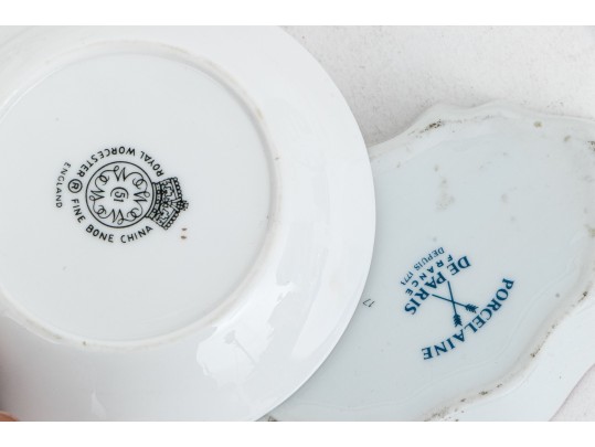 Collection Of Fifteen Vintage Table Top Wares, Herend, Dedham & Shelly