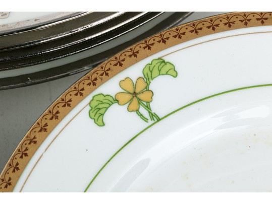 Twenty Piece Assorted Makers Collection Of Plates, In Four Distinct Patterns