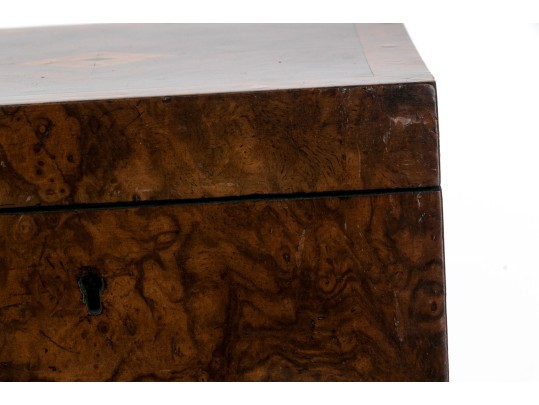 Group Of Three Fine Vintage / Antique Figured Wood Boxes