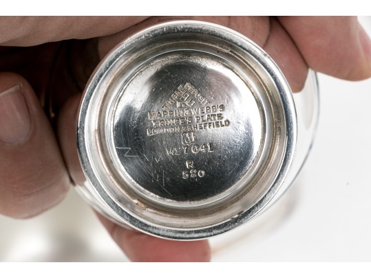 Collection Of Six Pieces Hotel Silver Table Wares, Including Walker & Hall Sheffield 