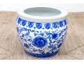 Chinese Blue And White Porcelain Jardiniere, 20th C. 