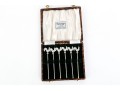 Set Of Six Sterling Silver Cockerel Cocktail Sticks, .835 Ozt.