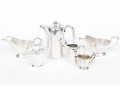 Collection Of Six Pieces Hotel Silver Table Wares, Including Walker & Hall Sheffield 