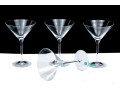 Set Of Four Tiffany & Co. Martini Glasses