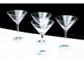 Set Of Four Tiffany & Co. Martini Glasses