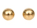 18k Yellow Gold Classic 7mm Ball Style Earrings