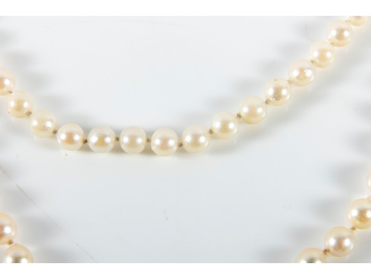 Pair Of Pearl Necklaces