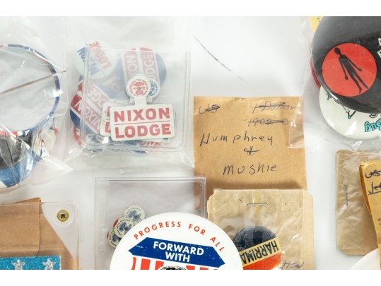 VIntage Presidential & Political Pins 