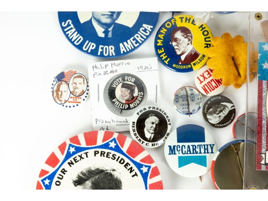 VIntage Presidential & Political Pins 