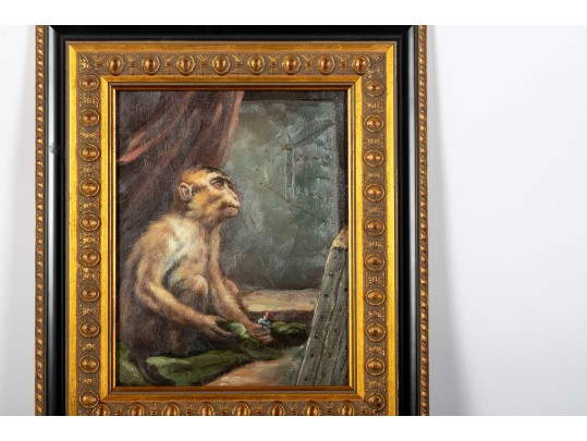 Duo Of Chinese Silk Paintings Of Beautiful Women