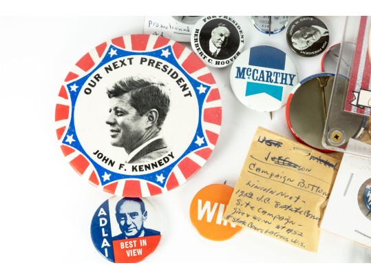 VIntage Presidential & Political Pins 