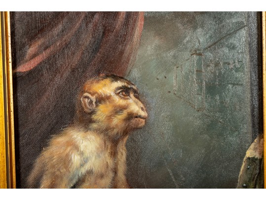 Duo Of Chinese Silk Paintings Of Beautiful Women