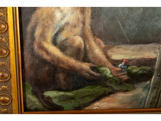 Duo Of Chinese Silk Paintings Of Beautiful Women