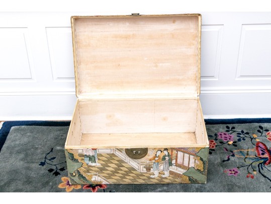 Antique Hand-Painted Chinese Chest