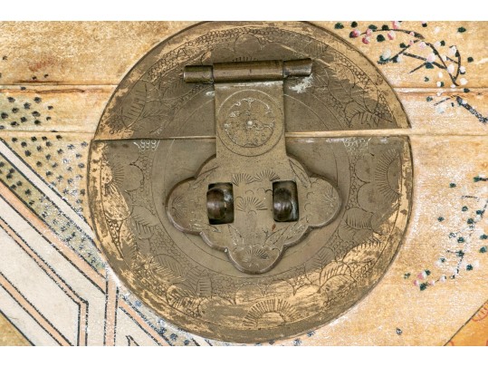 Antique Hand-Painted Chinese Chest