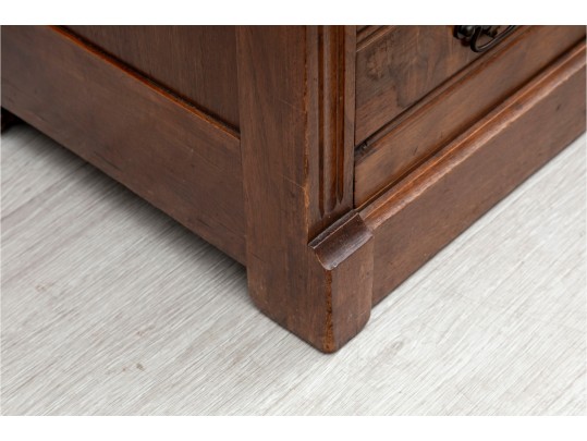 Vintage Eastlake Marble Top Chest