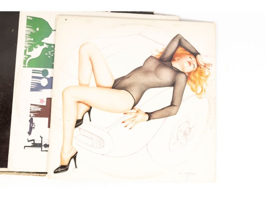 Vintage Vinyl Record Albums