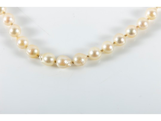 Pair Of Pearl Necklaces
