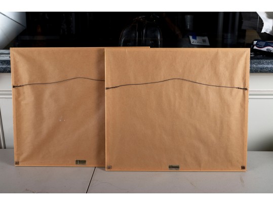 Duo Of Chinese Silk Paintings Of Beautiful Women