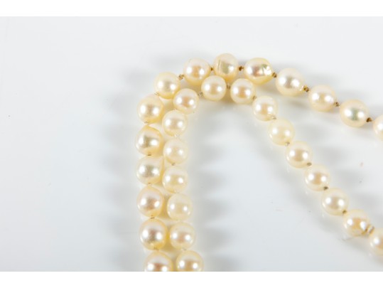 Pair Of Pearl Necklaces