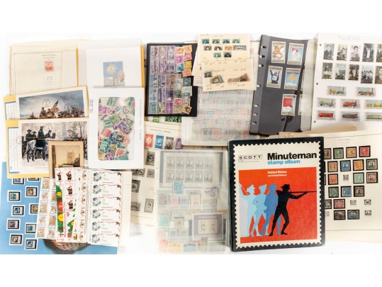 Miscellaneous Vintage Stamp Albums