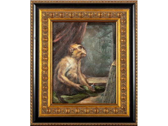 Duo Of Chinese Silk Paintings Of Beautiful Women