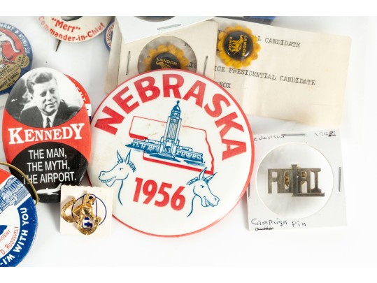 VIntage Presidential & Political Pins 