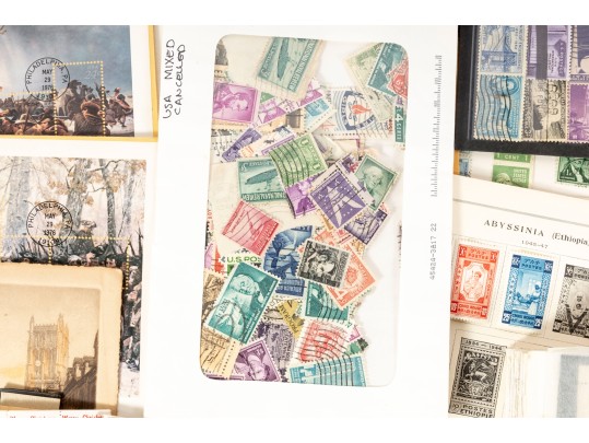 Miscellaneous Vintage Stamp Albums