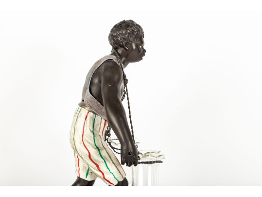 Vintage Petites Choses Nubian Man Sculpture