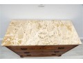 Vintage Eastlake Marble Top Chest