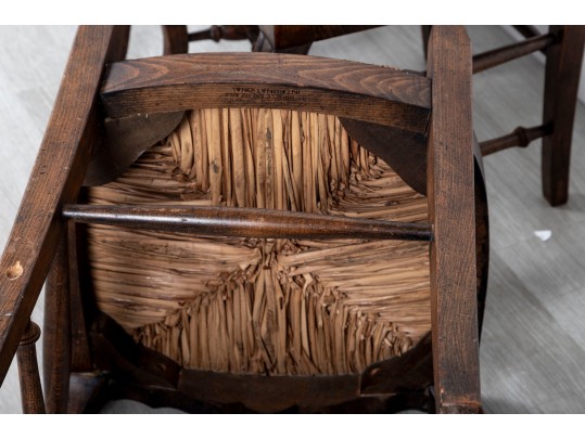 Louis XV Style Spanish Ladderback Chairs 