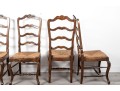 Louis XV Style Spanish Ladderback Chairs 