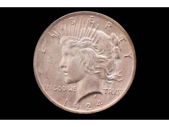 1924 Peace Dollar