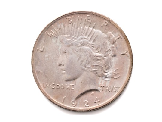1924 Peace Dollar