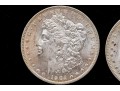 Six 1904 O Morgan Silver Dollar, BU