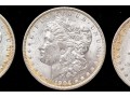 Six 1904 O Morgan Silver Dollar, BU