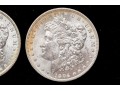 Six 1904 O Morgan Silver Dollar, BU