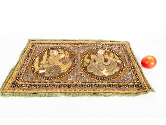 Vintage Burmese Kalaga Tapestry