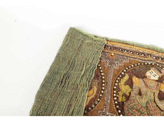 Vintage Burmese Kalaga Tapestry