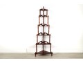 Victorian Mahogany Corner Shelf 