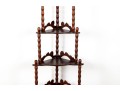 Victorian Mahogany Corner Shelf 