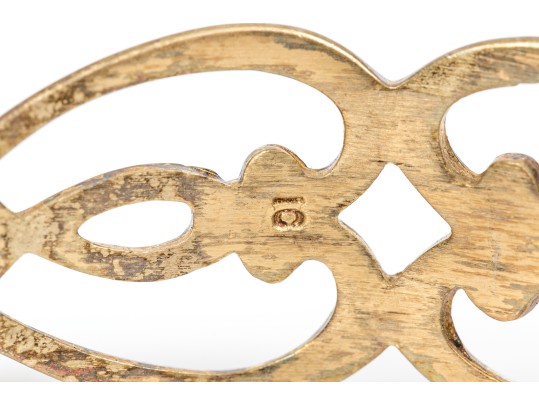 Sterling Silver Lot Of Three Cuff And Hinged Style Bracelets, Assorted Patterns