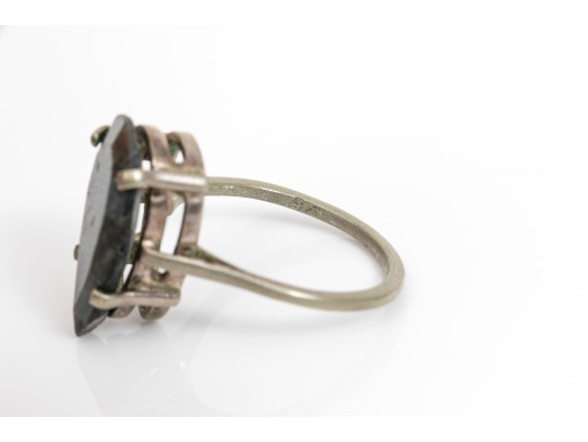 Sterling Silver Eclectic Collection Of Assorted Chunky Rings, Size 8