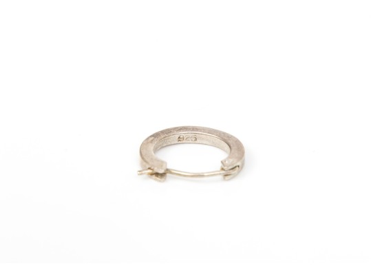 Sterling Silver Assorted Collection Of Hoop Earrings