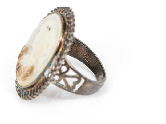 Sterling Silver Eclectic Collection Of Assorted Chunky Rings, Size 8