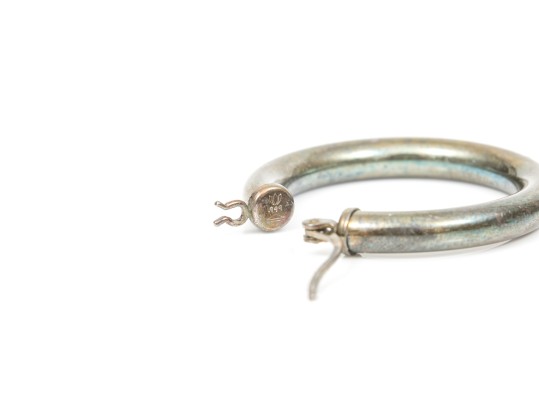 Sterling Silver Assorted Collection Of Hoop Earrings