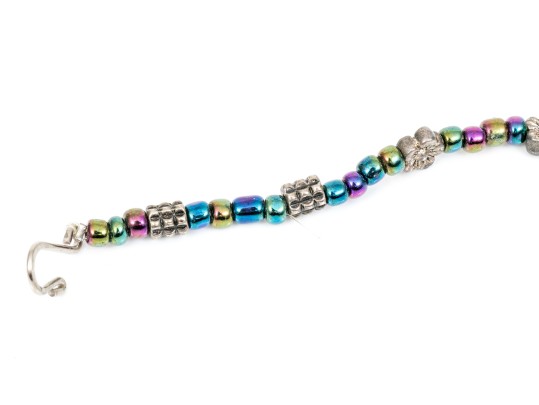 Fun Lot Of Cultured Black Freshwater Pearl Necklace And Bracelets, With A Hematite Necklace