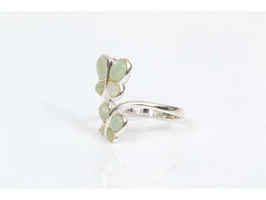 Sterling Silver Eclectic Collection Of Assorted Chunky Rings, Size 8